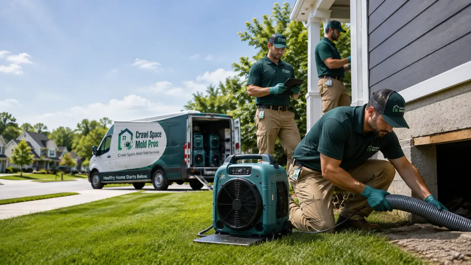 Crawl Space Mold Removal in Middletown, MD